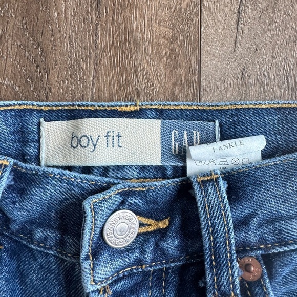 Vintage Gap Jeans, women’s size 1 ankle. Boy Fit. Excellent condition! - Picture 5 of 10